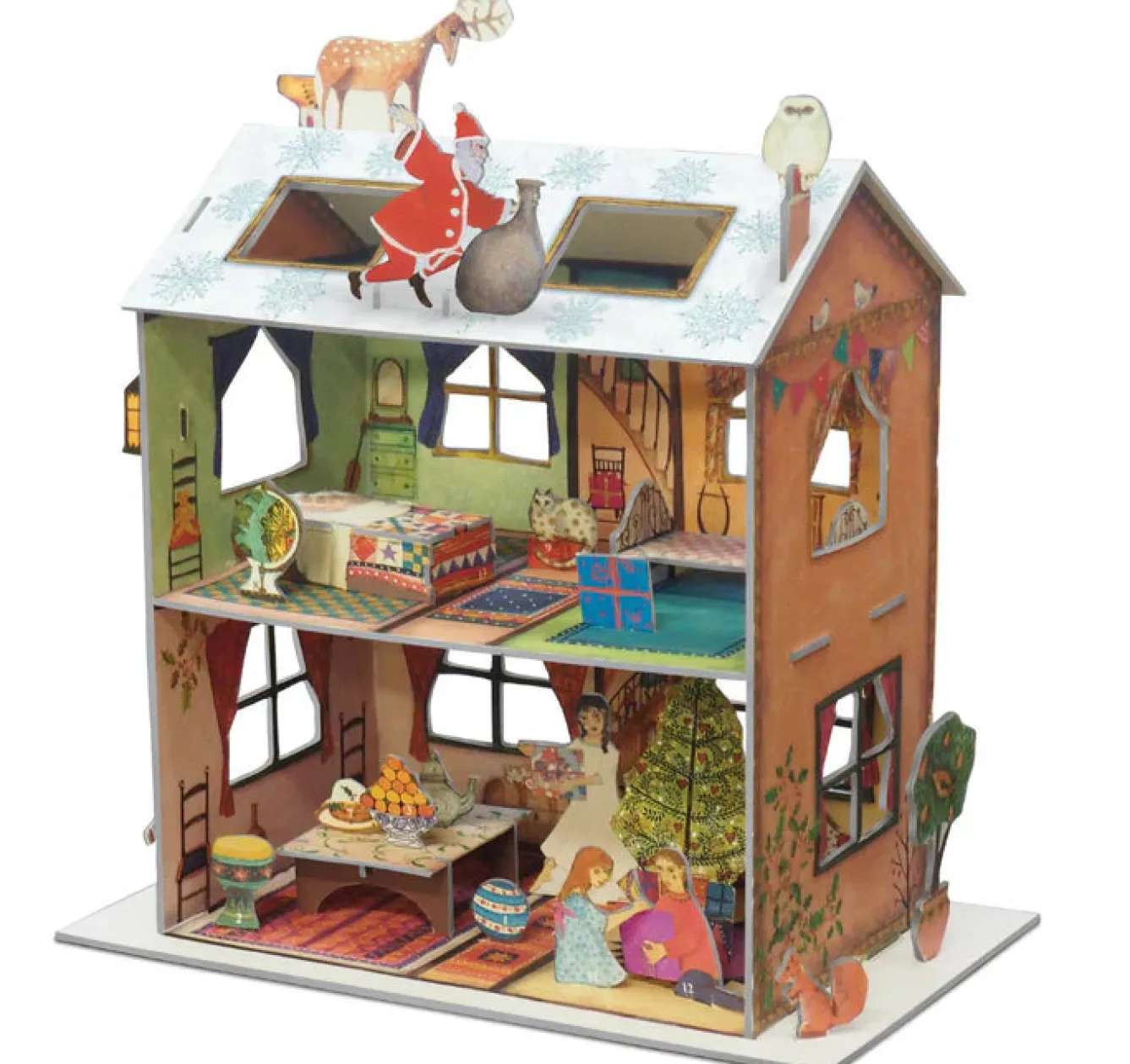 Roger La Borde Night Before Christmas Pop and Slot Advent- Christmas Decorations|Christmas
