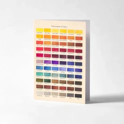 Roomytown Nomenclature of Colors Greetings Card- Greeting Cards