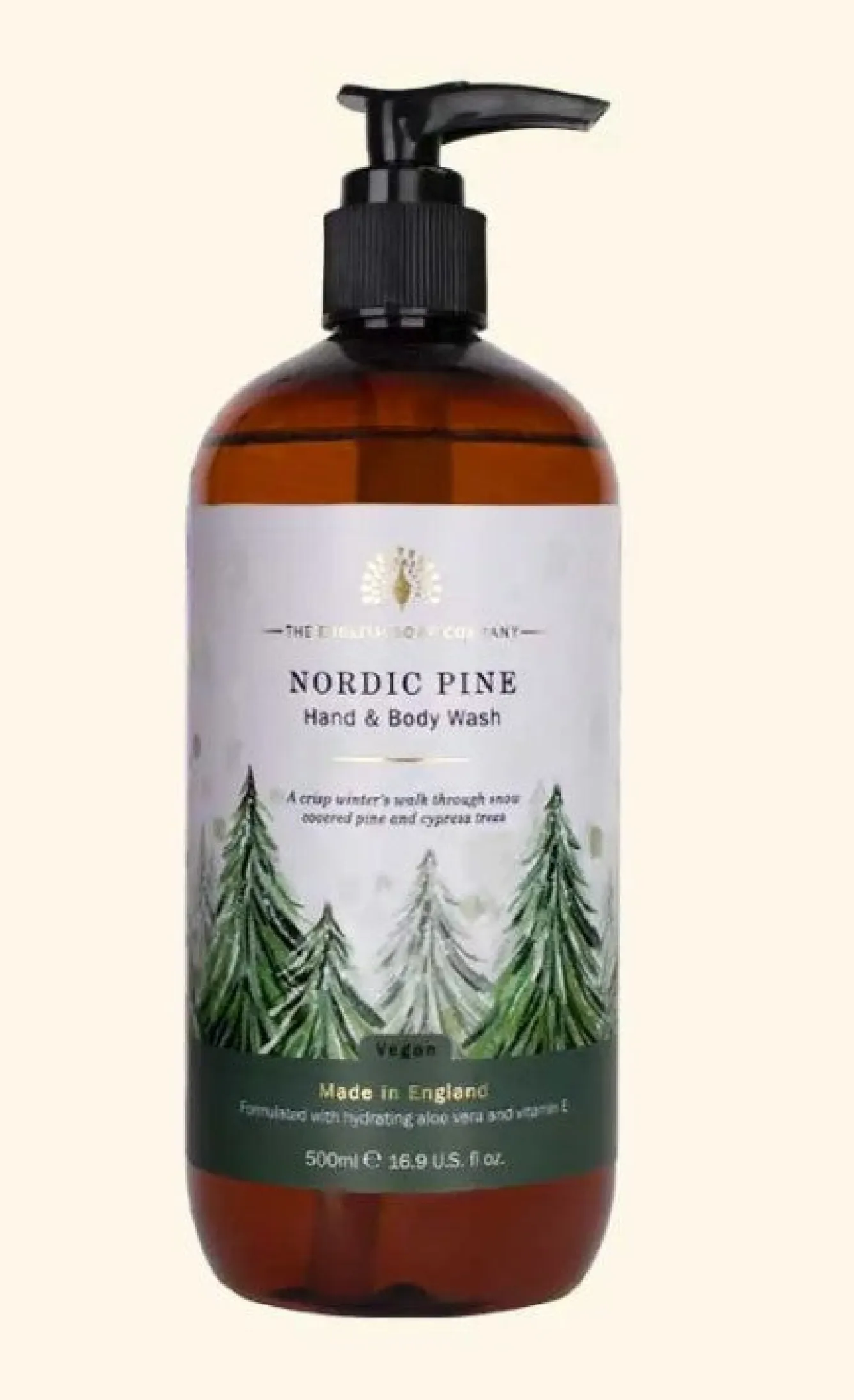 English Soap Company Nordic Pine Hand & Body Wash- Soaps & Lotions
