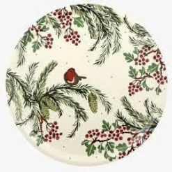 Emma Bridgewater Nordic Spruce Round Birch Tray- Trays