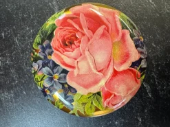 Elite Tins Nostalgia Mini Round Tins- Flowers & Fruits