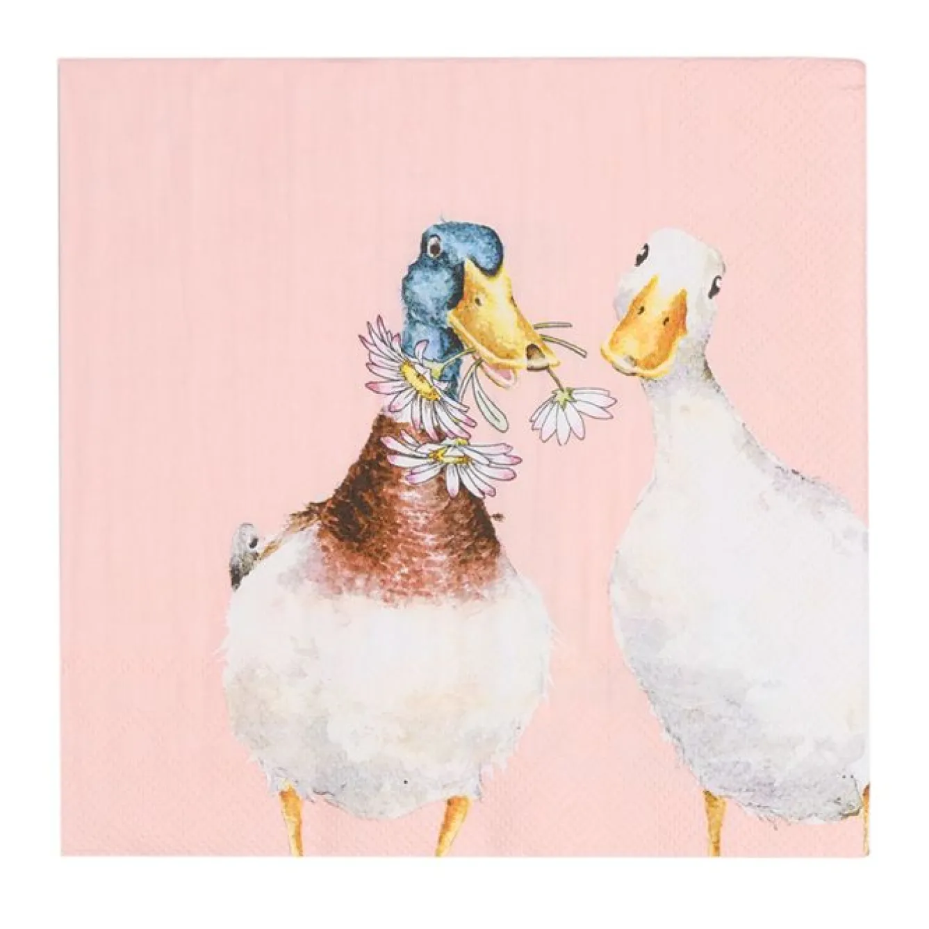 Wrendale Designs 'Not A Daisy Goes By' Duck Paper Napkins- Napkins
