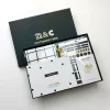 Notes & Clips Notes & Clips Black & Gold Stationery Box- Stationery