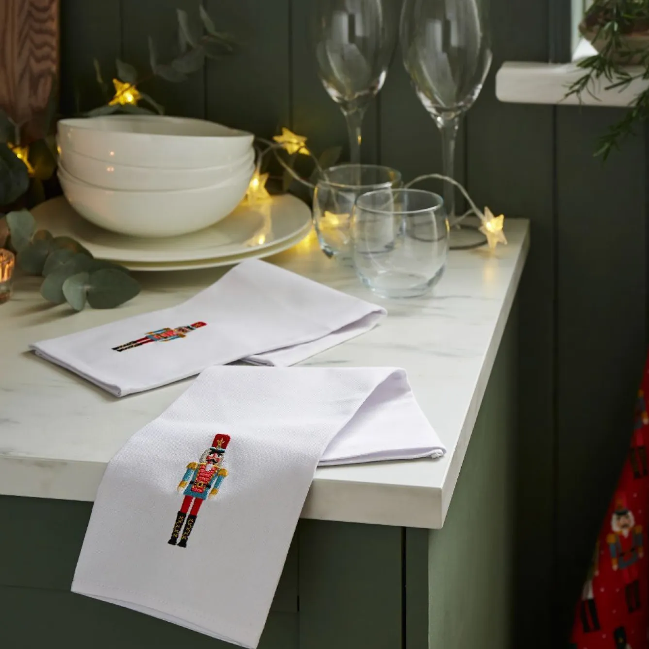 Ulster Weavers Nutcracker Cotton Napkin 2 pack- Napkins|Napkins