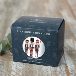 Toasted Crumpet Nutcracker Fine Bone China Mug in a Gift Box- Christmas