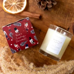 Toasted Crumpet Nutcracker Mini Moments Boxed Votive Candle- Christmas