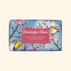 English Soap Company Occasions Lilac & Cherry Blossom Wonderful Mum Soap- Mother's Day|Mother's Day
