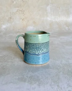 Emily Doran Pottery Ocean Spray Milk Jug- Vases|Jugs