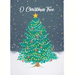 Ulster Weavers O Christmas Tree Recycled Cotton Tea Towel- Christmas|Tea