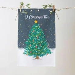 Ulster Weavers O Christmas Tree Recycled Cotton Tea Towel- Christmas|Tea