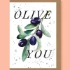 Studio Frewb. Olive You Greetings Card- Valentine's Day|Greeting Cards