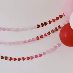 Ginger Ray Ombre Heart Valentine Garland- Valentine's Day|Seasonal Decor