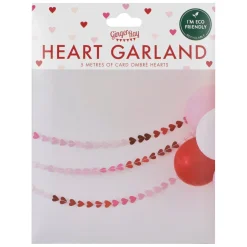 Ginger Ray Ombre Heart Valentine Garland- Valentine's Day|Seasonal Decor