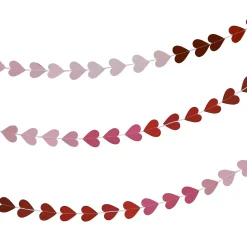 Ginger Ray Ombre Heart Valentine Garland- Valentine's Day|Seasonal Decor