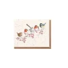 Wrendale Designs 'One Snowy Day' Birds Gift Enclosure Card- Christmas|Greeting Cards