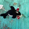 Amica Felt Orca with Present Felt Decoration- Christmas Decorations|Christmas