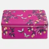 Sara Miller London Orchard Butterfly Deep Rectangular Tin- Novelty|Storage