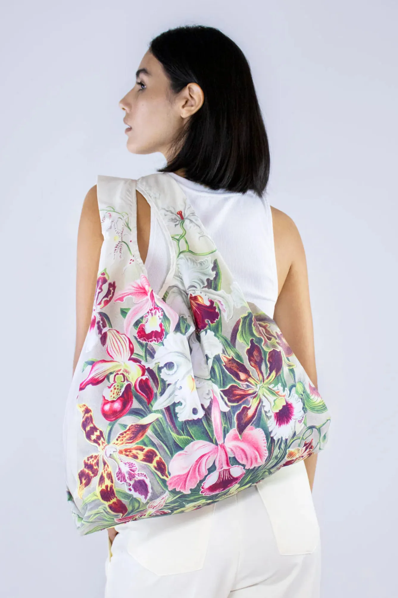 Kind Bag London Orchidae Medium Reusable Bag- Bags