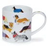 Dunoon Orkney Dashing Dogs Mugs- Animals|Animals