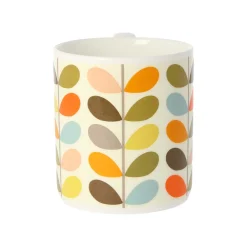 Orla Kiely Multi Color 10 Stem Bone China Mug- Tea|Blues