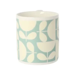 Orla Kiely Patchwork Aqua Bone China Mug- Tea|Blues