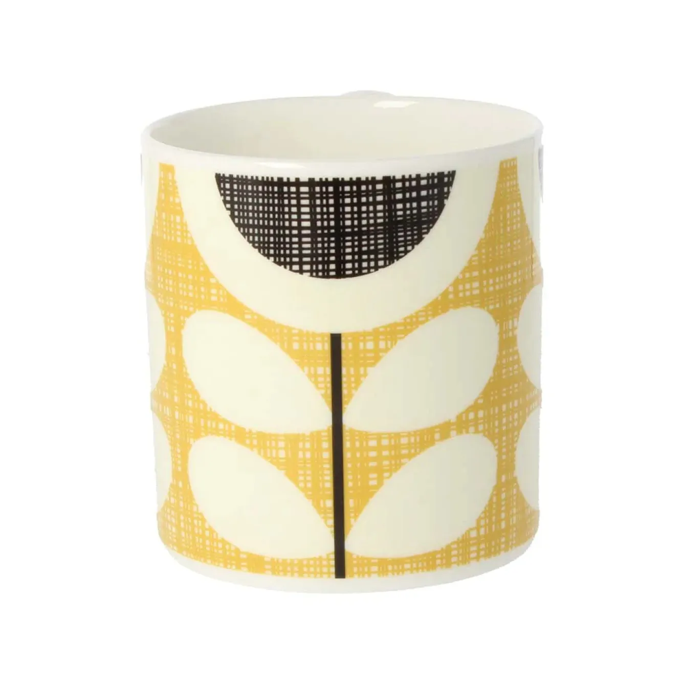 Orla Kiely Scribble Sunflower Bone China Mug- Tea|Bright Colors
