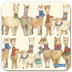Emma Ball Other Woolies Pattern Coaster- Tea|Coasters