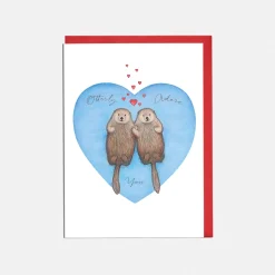 Lottie Murphy 'Otterly Adore You' Valentine's Card- Valentine's Day