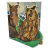 Emma Ball Owl & the Pussycat Die-Cut Greetings Card- Greeting Cards