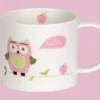 Repeat Repeat Owlie 1 Handle Mug in Pink- Children|Whimsical