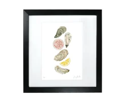 Corinne Alexander Oyster Print by- Art