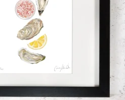 Corinne Alexander Oyster Print by- Art