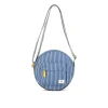 Ori London Paddington B Hickory Stripe Recycled Canvas Crossbody Bag- Bags