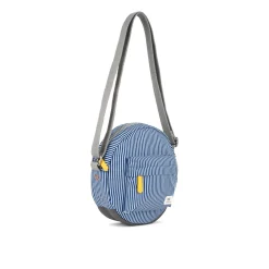 Ori London Paddington B Hickory Stripe Recycled Canvas Crossbody Bag- Bags