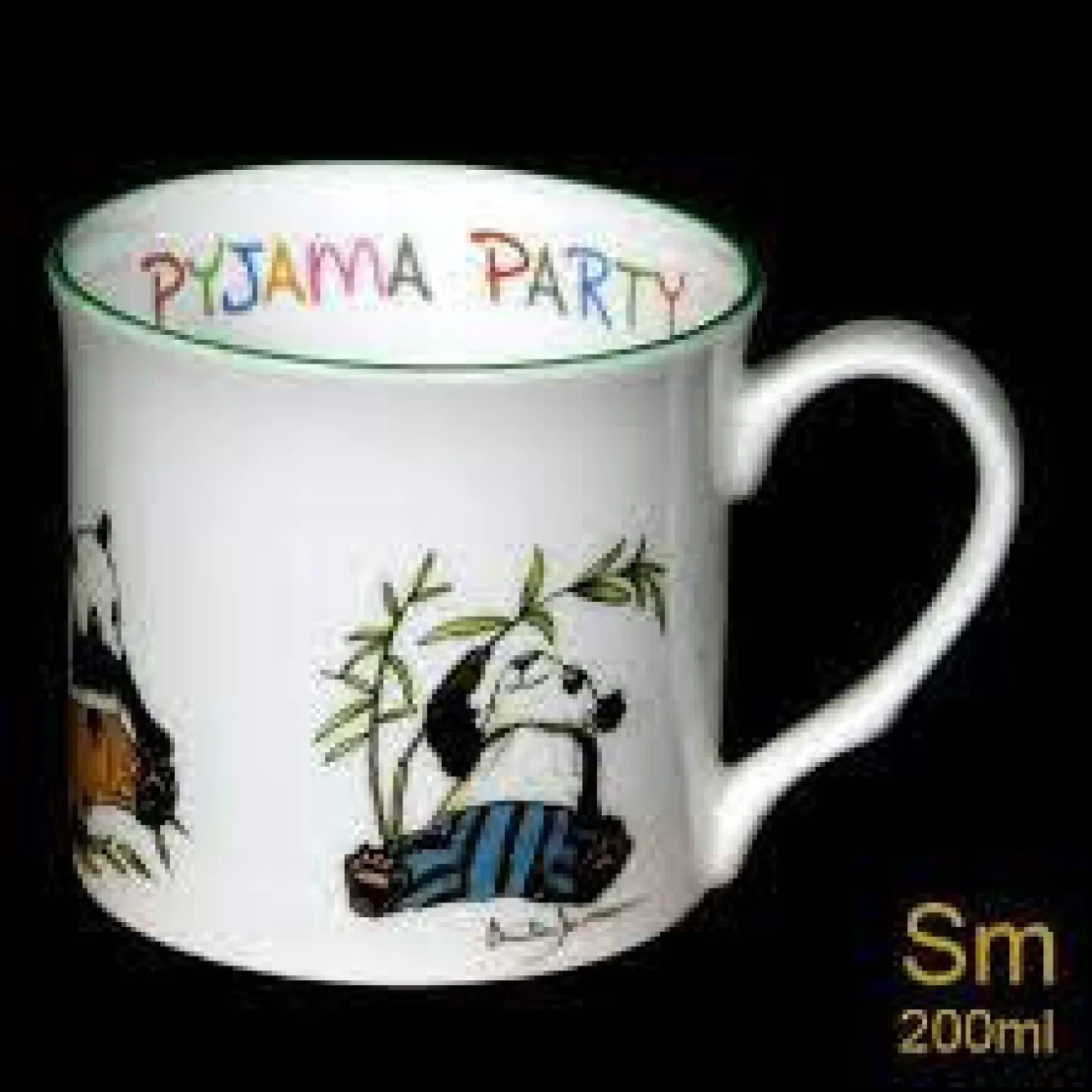 Two Bad Mice Pajama Party Small Mug- Tea|Whimsical