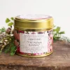 Toasted Crumpet Palace Gardens Candle in a Matt Gold Tin- Home Fragrance