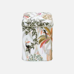 Sara Miller London Palm Garden Mini Tea Tin- Tea|Novelty