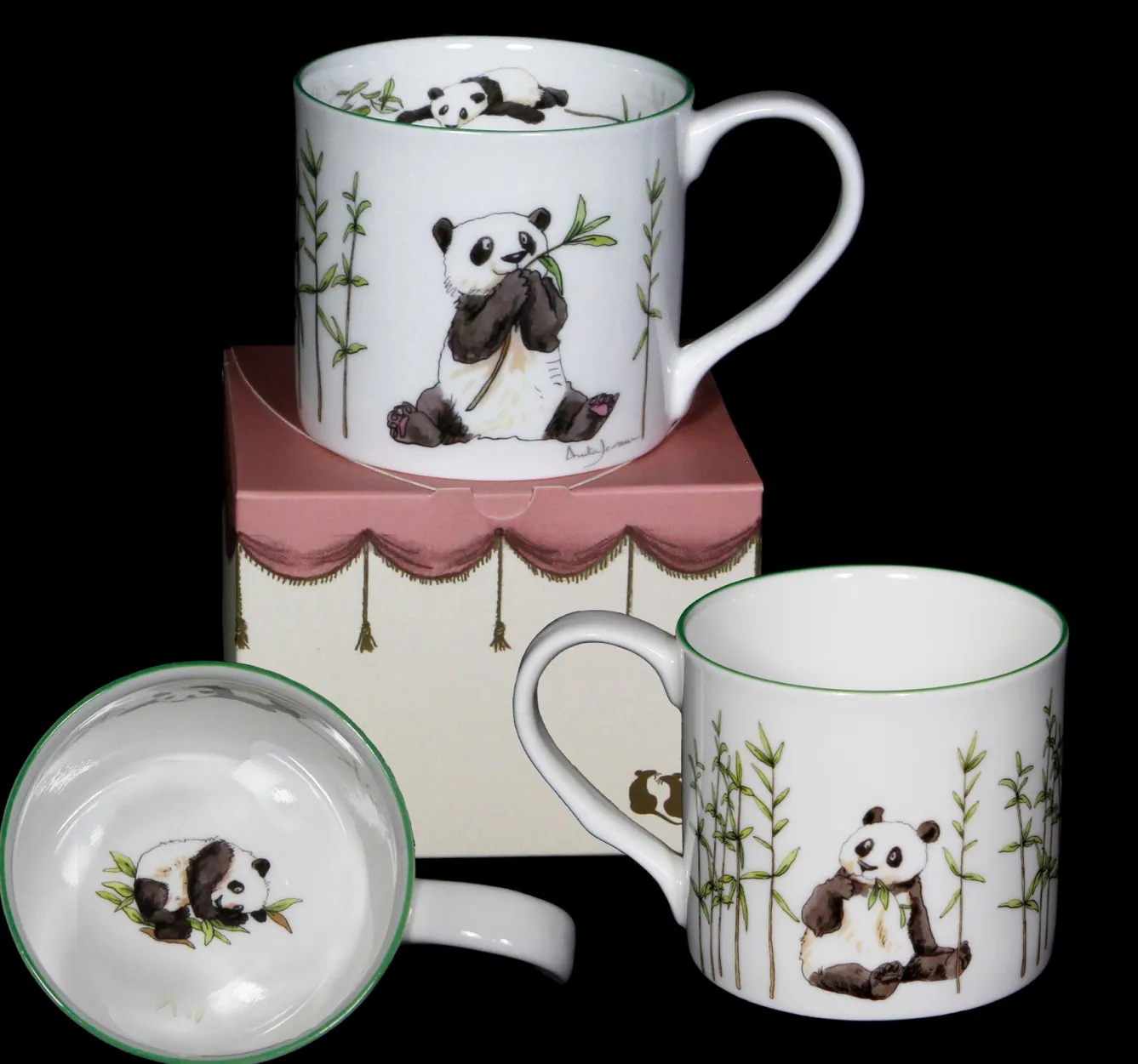 Two Bad Mice Panda Mug- Tea|Whimsical