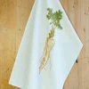 Lottie Day Parsnip Vegetable Tea Towel- Tea|Tea Towels
