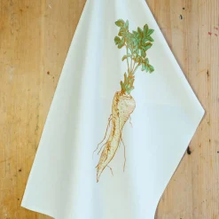 Lottie Day Parsnip Vegetable Tea Towel- Tea|Tea Towels