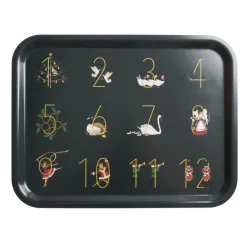 Sophie Allport Partridge In A Pear Tree Large Tray- Tea|Trays