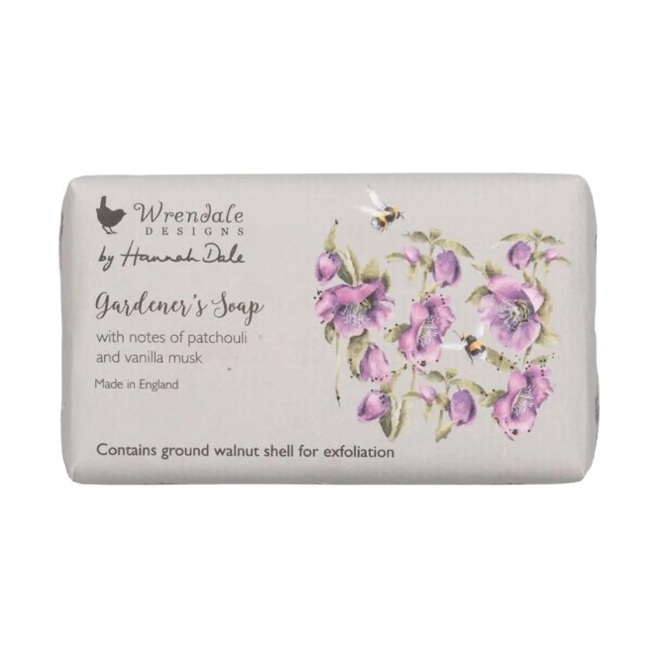 Wrendale Designs Patchouli and Vanilla Musks Gardener's Soap Bar- Soaps & Lotions|Gardening