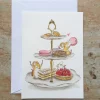 Ellie Hooi Illustration Patisserie Mice Greeting Card- Greeting Cards