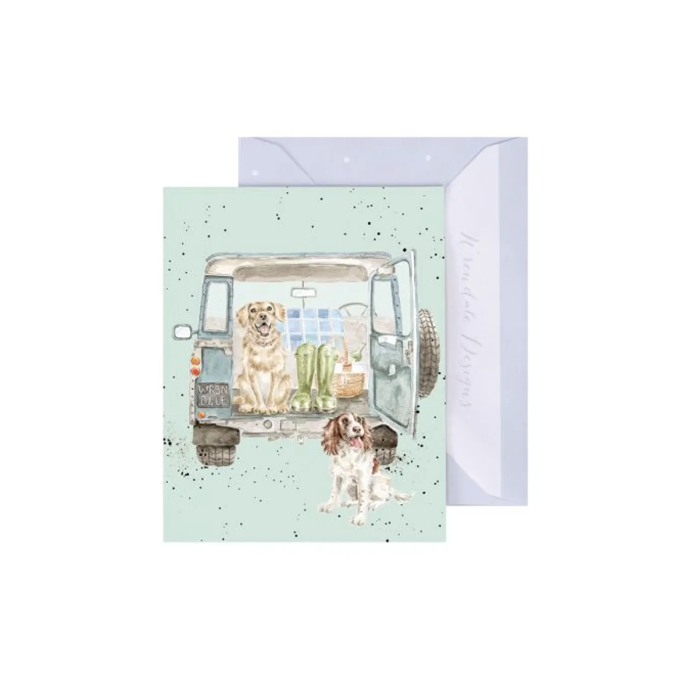 Wrendale Designs 'Paws for a Picnic' Gift Enclosure Card- Greeting Cards