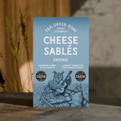 Shortbread House of Edinburgh Pea Green Boat Bakery Original Recipe Cheese Sablés- Snacks & Crackers