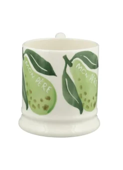 Emma Bridgewater Pears 1/2 Pint Mug- Flowers & Garden