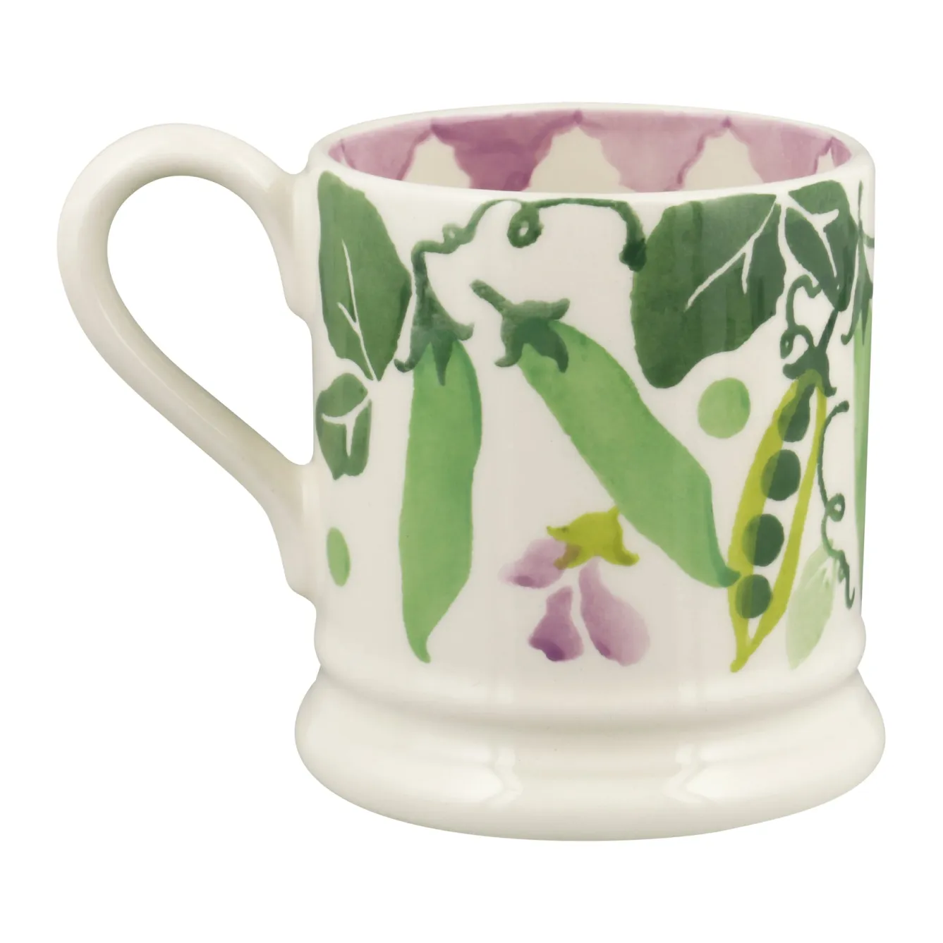 Emma Bridgewater Peas and Beans 1/2 Pint Mug- Flowers & Garden