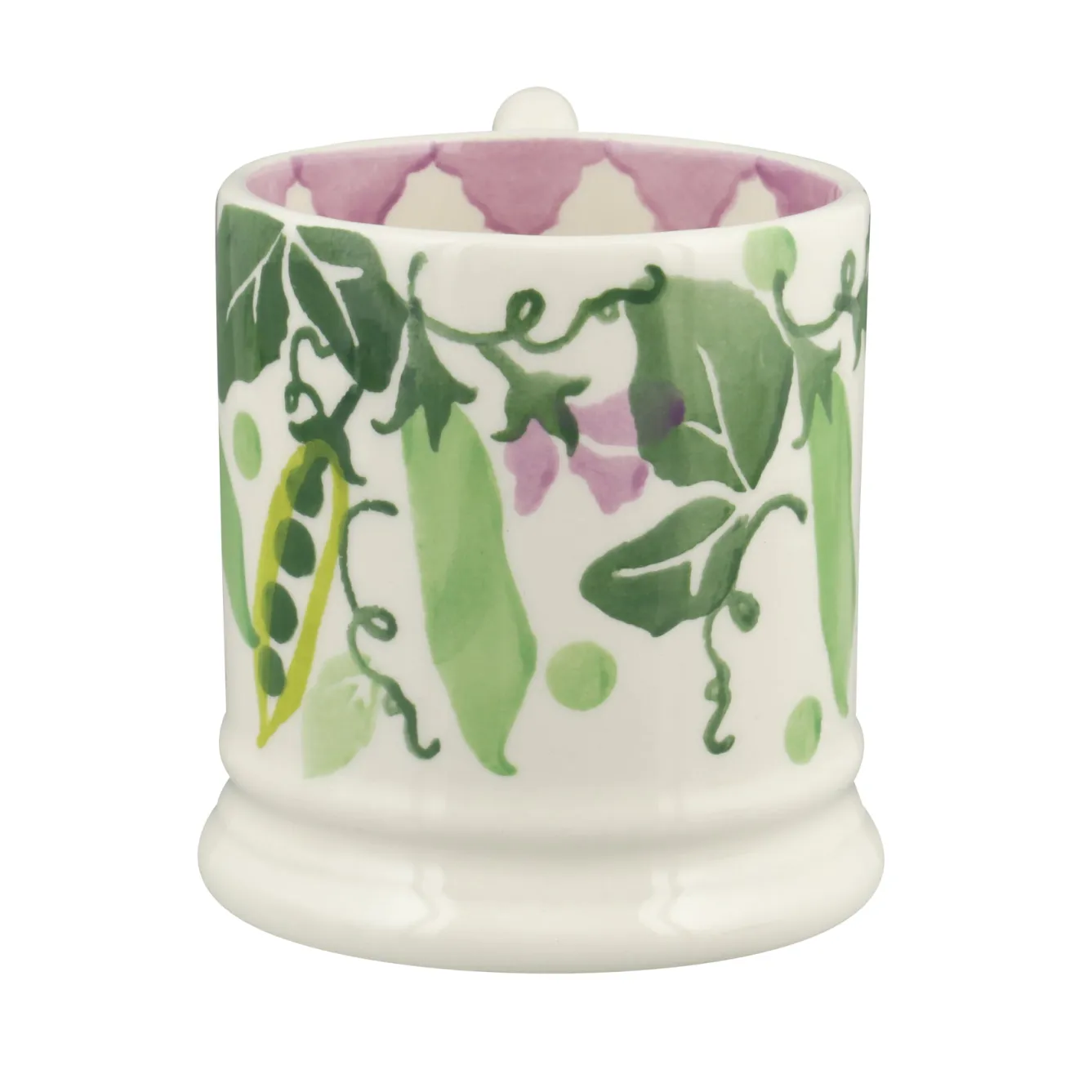 Emma Bridgewater Peas and Beans 1/2 Pint Mug- Flowers & Garden