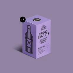The Drinks Bakery Pecorino, Rosemary and Seaweed Drinks Biscuits 36g- Tea|Snacks & Crackers