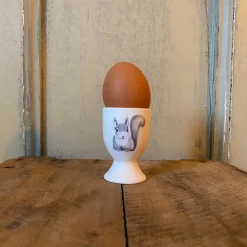 Katherine Sheard Designs Peekaboo Squirrel Bone China Egg Cup- Easter|Tea